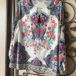 BOHO Style Colorful Tunic
